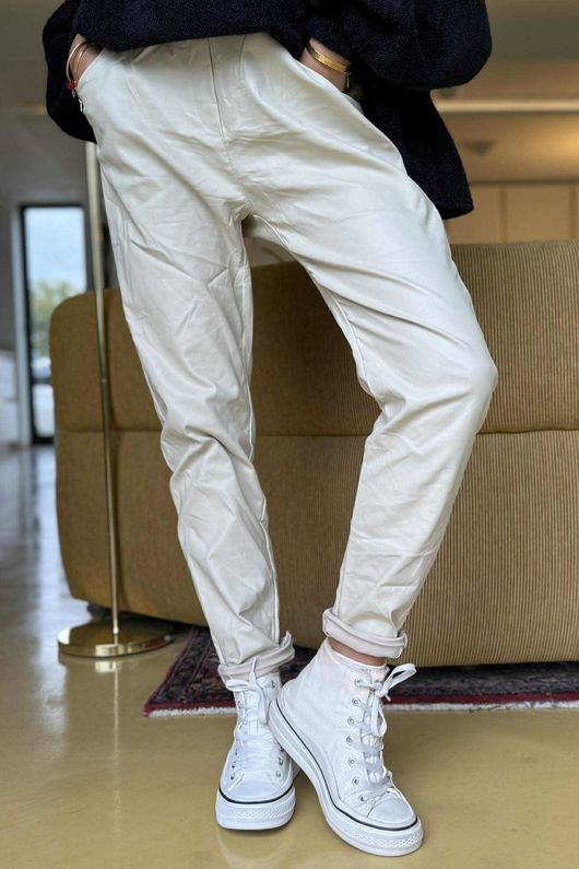 Wax Magic Trousers Stone